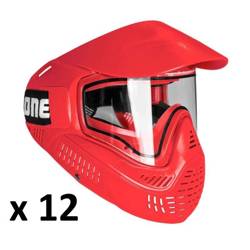 12 sztuk: Maska Field Goggle One Thermal (Red)