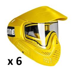 6 sztuk: Maska Field Goggle One Thermal (Yellow)