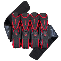 Pas Dye Assault Pack Harness 4+5 (black/red)